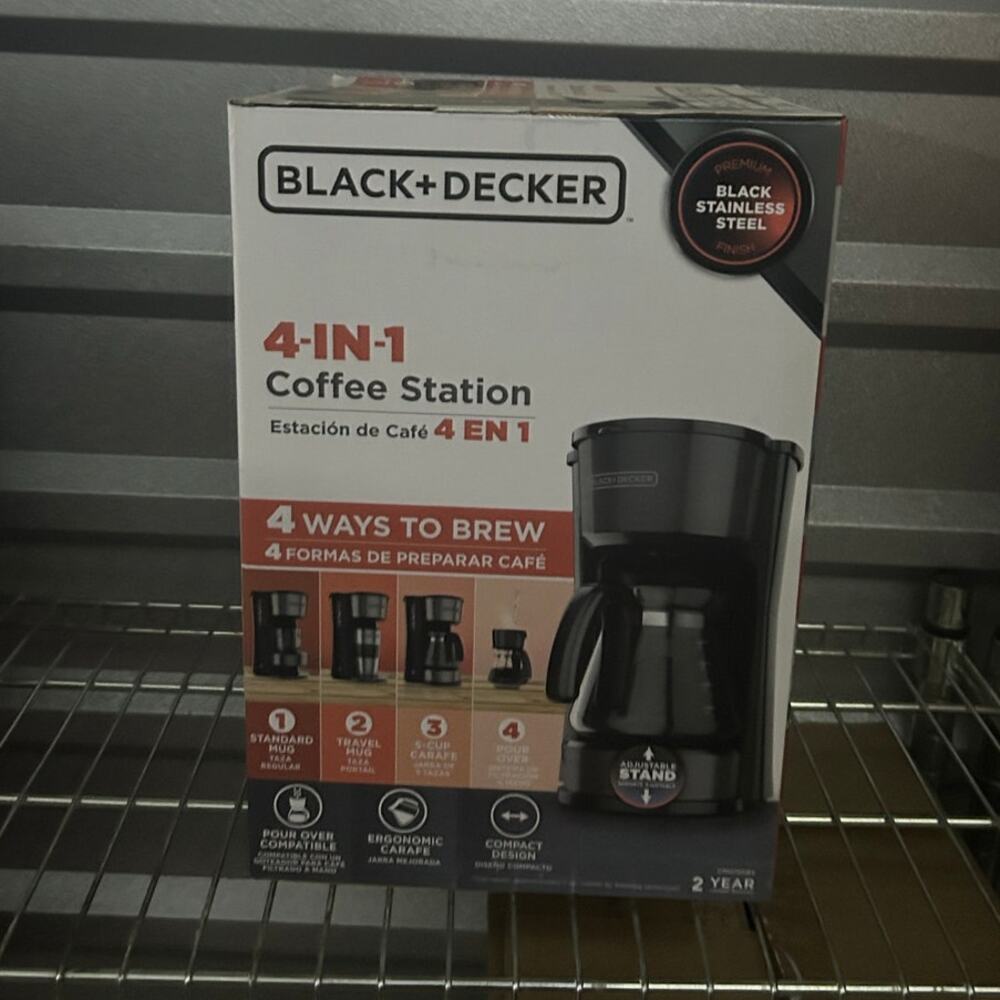 ♡ Black & Decker 4-in-1 Coffee Station